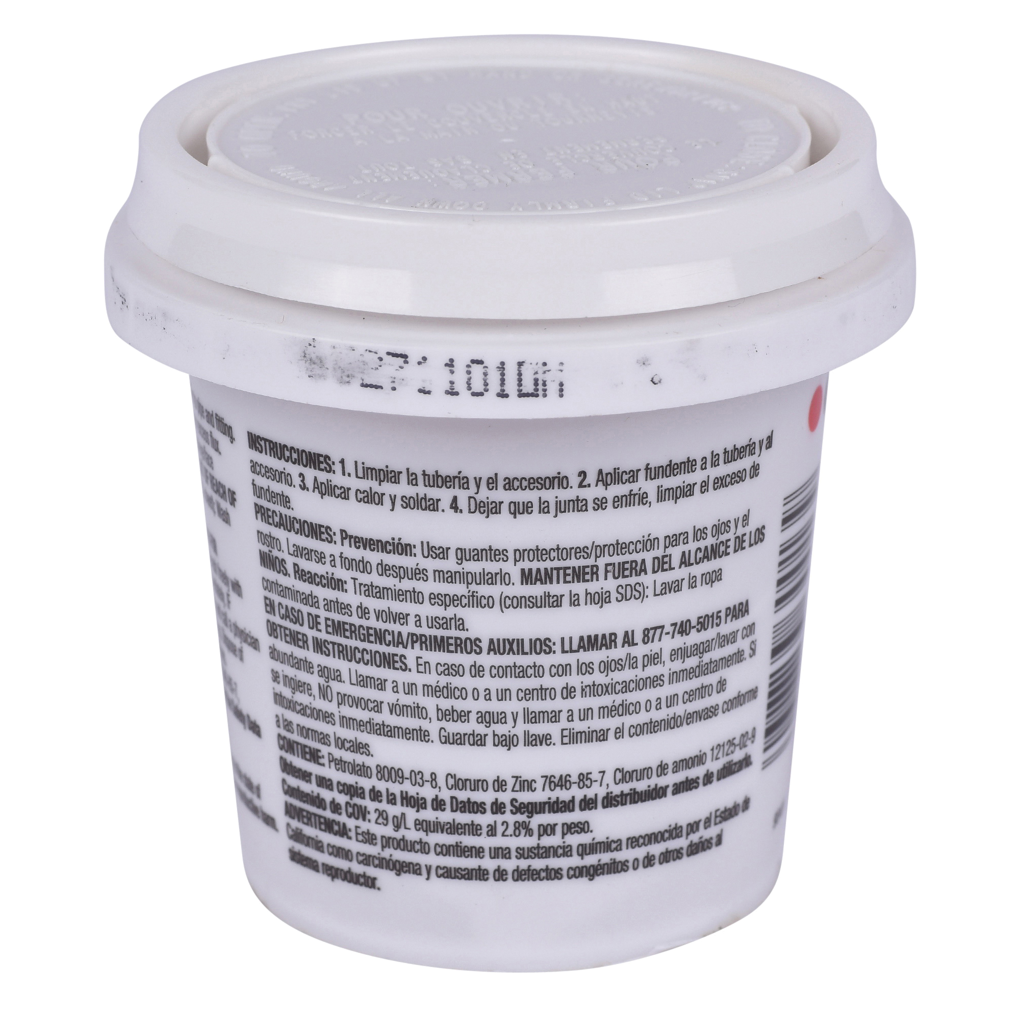 . Oatey® 30013 Pipe Flux, 4 oz Capacity, Pail Container, 29 g/L VOC ...