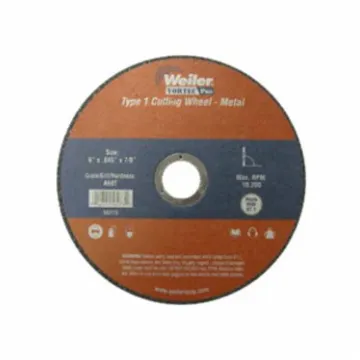 Vortec Pro® Wolverine™ 56131 Snagging Cut-Off Wheel, 2 in Dia x 1/4 in THK, 3/8 in Center Hole, A36T Grit, Aluminum Oxide Abrasive