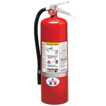 Kidde® 466204 Multi-Purpose Rechargeable Recreational Fire Extinguisher With Wall Hook, Dry Chemical Extinguisher, Class: A/B/C, UL Rating: 4-A:60-B:C, Extinguishing Agent: Monoammonium Phosphate