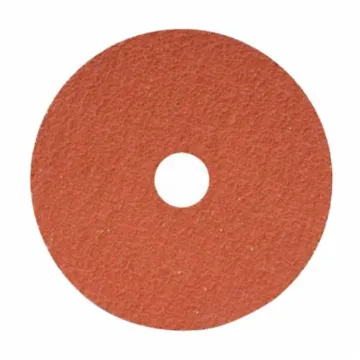 CGW® 48181 Standard Coated Abrasive Disc With Grinding Aid, 4-1/2 in Dia, 7/8 in Center Hole, 24 Grit, Coarse Grade, Ceramic Abrasive, Arbor Attachment