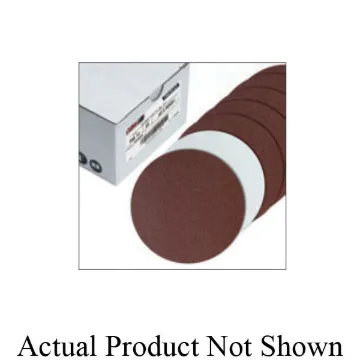 CGW® 52653 XA517 Flexible Premium PSA Coated Abrasive Disc, 6 in Dia Disc, 120 Grit, Fine Grade, Aluminum Oxide Abrasive, Cloth Backing