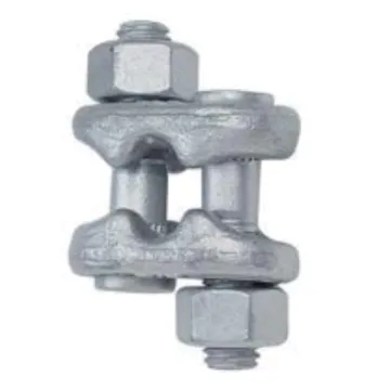 Crosby® 1010499 Fist Grip® G-429 Wire Rope Clip, 5/16 in, Forged Steel, 2 Clips, 5 in Rope Turn Back