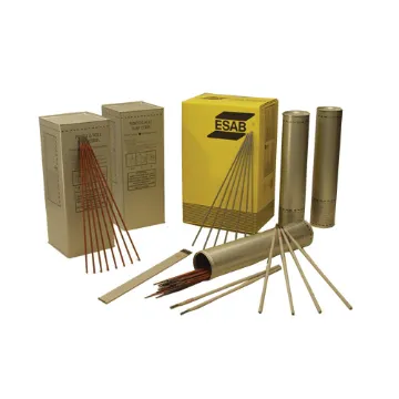 ESAB® 255053324 Atom Arc 8018-CM Covered Welding Stick Electrode, 3/32 in Dia 14 in L, 10 lb Sealed Can, 662/642/669/704 MPa Stress Relieved Tensile Strength