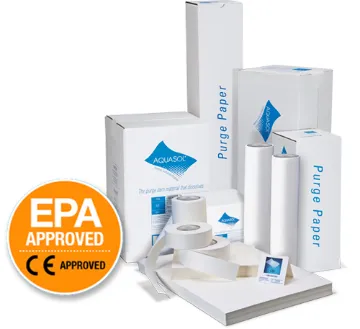 Aquasol® ASWT 2 Water Soluble Tape Welding Purge Paper, Adhesive Coated Water Soluble Paper