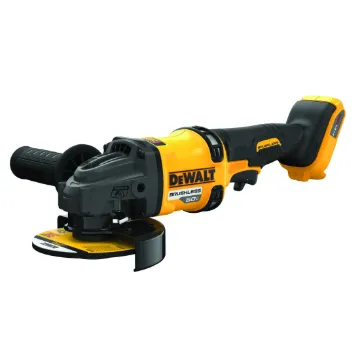 DeWALT® DCG418B Brushless Cordless Angle Grinder With Kickback Brake, 4-1/2 to 6 in Dia Wheel, 5/8-11 Arbor/Shank, 60 VDC, Li-Ion Battery, Trigger Switch