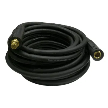 Welding Cable with 2-MPC-1 Male to 2-MPC-2 Female, 50 Feet, AWG 2/0