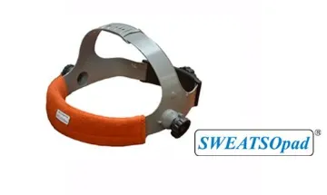 WELDAS 20-3100V Sweatsopad Welding Helmet Headband, 295876, Standard, Brown