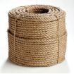 Picture of Erin Rope TWM320600 3-Strand Twisted Manila Rope, 1 in Dia x 600 ft L, Natural Abaca Fiber
