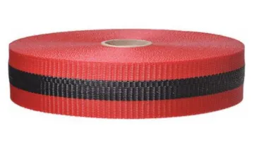 Picture of Harris Industries WB-3-RB WB Barricade Tape, Red, Black, 150 ft L x 2 in W, Polypropylene
