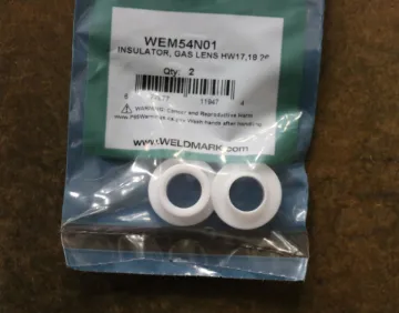 Weldmark by CK Worldwide TIG Torch, Gas Lens Insulator, HW17, 18 & 26