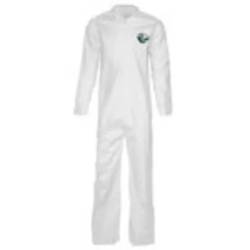 MicroMax® NS  MNSA412-3X MNSA412 Light Weight MNSG Coverall, 3XL, White, Microporous Film Laminate