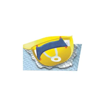OccuNomix Terry Toppers® 880-01 Hard Hat Sweatband, Universal, Navy, Terry Cloth