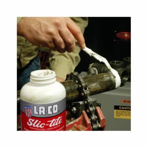 . LA-CO® 042029 Slic-Tite® Premium Grade Pipe Thread Sealant, 1 pt ...