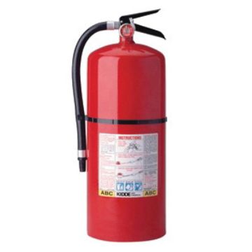 Kidde® 466206 Pro 20 MP Rechargeable Fire Extinguisher With Wall Hanger, Dry Chemical Extinguisher, Class: A/B/C, UL Rating: 6-A:80-B:C