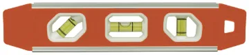 9" Magnetic Aluminum Reinforced Torpedo Level