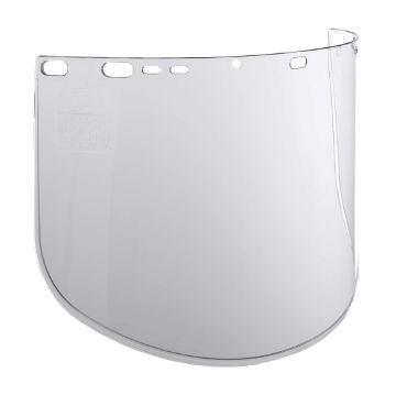 Jackson Safety* 29089 F40 G Shape Unbounded Faceshield Visor, Clear, Propionate, 9 in H x 15-1/2 in W x 0.06 in THK Visor, For Use With Jackson Safety* Hard Hat Interchange System, Specifications Met: ANSI Z87.1-2010
