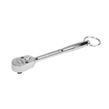 Williams  JHWM52EHATH Tools at Height Ratcheting Socket Wrench, 1/4 in Drive, 5-1/4 in OAL, Polished Chrome, ANSI B107.10M