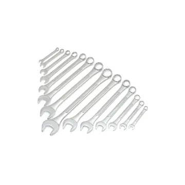 Titan 17329 Combination Wrench Set, 14 Pieces, 3/8 to 1-1/4 in