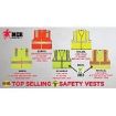 Picture of MCR Safety SURVOX2 Luminator™ SURVO Safety Vest, 2XL, Hi-Viz Fluorescent Orange, Polyester Solid, Zipper Closure, 6 Pockets, ANSI Class: Class 2, ANSI/ISEA 107-2015 Type R