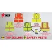 Picture of MCR Safety SURVOXL Luminator™ SURVO Safety Vest, XL, Hi-Viz Fluorescent Orange, Polyester Solid, Zipper Closure, 6 Pockets, ANSI Class: Class 2, ANSI/ISEA 107-2015 Type R