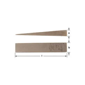 Picture of Ampco® W-6 Flange Wedge, 7 in L x 2 in W x 3/4 in H, Nickel Aluminum Bronze
