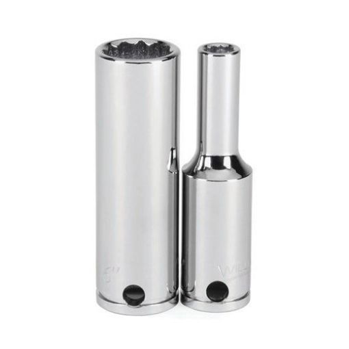 Picture of Williams® Tools@Height™ JHW31412-TH SUPERTORQUE® Socket, Imperial, 3/8 in Drive, 3/8 in Deep Socket, 12 Points
