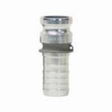 Picture of Dixon® 300-E-AL Boss-Lock™ Type E Cam and Groove Adapter, 3 in, Male Adapter x Hose Shank, Aluminum, Domestic