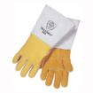 Picture of Tillman™ 855M 855 Stick Welding Gloves, M, Top Grain Deerskin Leather, Brown, Foam Lining, Open Cuff, 14 in L