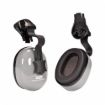 Picture of MSA 10129327 Sound Control™/SH Dielectric Hard Hat Earmuffs, 25 dB Noise Reduction, Gray, ANSI S3.19-1974, CSA Class A
