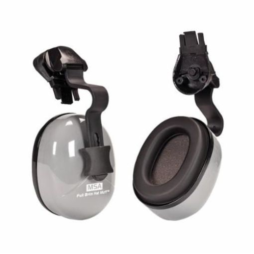 Picture of MSA 10129327 Sound Control™/SH Dielectric Hard Hat Earmuffs, 25 dB Noise Reduction, Gray, ANSI S3.19-1974, CSA Class A