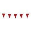 Picture of Cortina® 03-400-105 Pennant, 17 in H x 2 in W, 105 ft OAL, Red, Vinyl