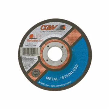 CGW® 45008 General Purpose Thin Depressed Center Wheel, 7 in Dia x 0.045 in THK, 7/8 in Center Hole, 60 Grit, Zirconia Alumina Abrasive