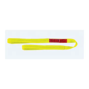 Lift-All® EE2801DX3 Type 3 Eye and Eye Web Sling, 3 ft L x 1 in W, 3200 lb, Polyester