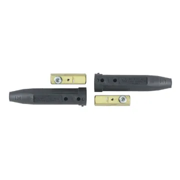 Tweco® 9425-1110 MPC Series Male Half Cable Connector, 4 AWG, 2 AWG, 1 AWG Cable, Single Ball Point