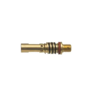 Tweco® 1560-1107 EL52 Air-Cooled Standard Gas Diffuser, For Use With Tweco® 16S Series Contact Tip, EL22CT Series Nozzle Compact Eliminator®/Spray Master® Series 250 A MIG Gun, Smoke Master® Series 250 A Fume Extraction Air-Cooled MIG Gun, 200 A, Brass