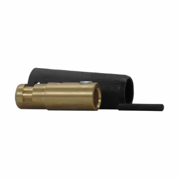 EATON Crouse-Hinds Cam-Lok™ E1012-71 F Series 1-Pole Female Plug, 120 VAC, 315 A Continuous/550 A Intermittent, 1/0 to 3/0 AWG Wire, Single Setscrew Connection