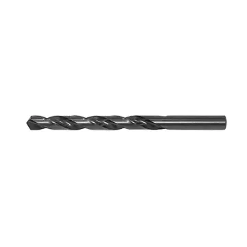 Drillco 200A115 Jobber Length Drill Bit, 15/64 in Drill - Fraction, 0.2344 in Drill - Decimal Inch, 118 deg Point, HSS, Black Oxide