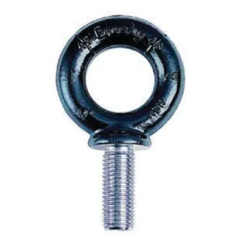 Crosby® 1045869 M-279 Full Threaded Machinery Eye Bolt, M12x1.75, 20-1/2 mm L Shank, Forged Steel