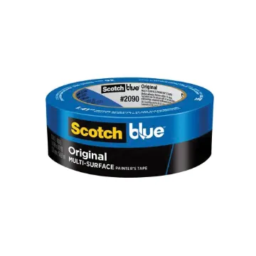 ScotchBlue™ 7100185227 Painter's Tape, 60 yd L x 1 in W, 5.4 mil THK, Acrylic Adhesive, Crepe Paper Backing
