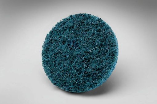 Picture of 3M™ 7000000750 SC SE Durable Non-Woven Surface Conditioning Disc, 2 in Dia Disc, Very Fine Grade, Aluminum Oxide Abrasive, Type TR Attachment