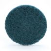 Picture of 3M™ 7000000750 SC SE Durable Non-Woven Surface Conditioning Disc, 2 in Dia Disc, Very Fine Grade, Aluminum Oxide Abrasive, Type TR Attachment