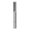 Picture of SGS Pro® Edge Hog® 10003 Universal SA Imperial Carbide Burr, Flat End, Cylindrical Head, 1/4 in Dia Head, 5/8 in L of Cut, 2 in OAL, Double Cut
