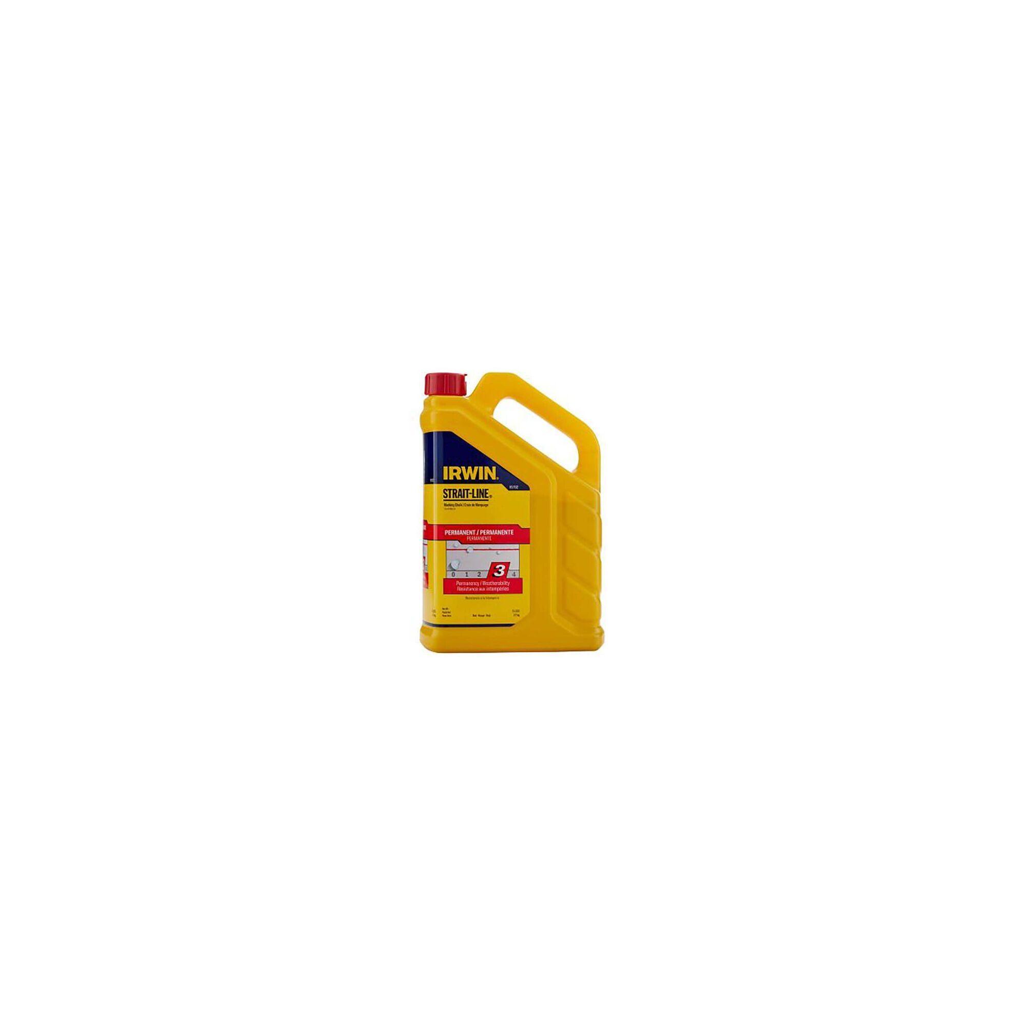 . Irwin® Strait-Line® 65102 Permanent Marking Chalk, Red, 5 lb Capacity ...