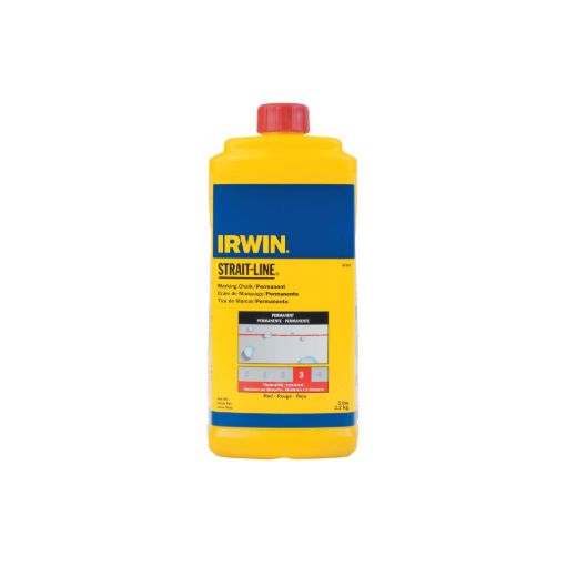 . Irwin® Strait-Line® 65102 Permanent Marking Chalk, Red, 5 lb Capacity ...
