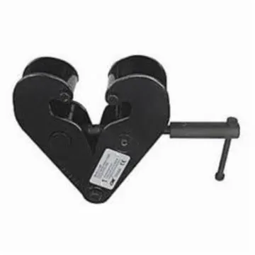 CM® Camlok™ 09003W Camlok™ Adjustable Beam Clamp, 6000 lb Load, 3-3/16 to 12-1/2 in Jaw Opening, 16.7 in OAW, Screw Locking