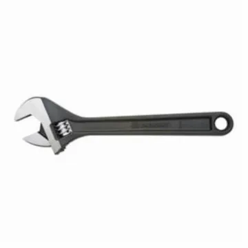 Crescent® AT210BK Adjustable Wrench, 1-5/16 in, Black Oxide, 10 in OAL, Heat Treated Alloy Steel Body, Heat Treated Alloy Steel