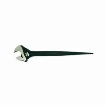 Crescent® AT210SPUD Adjustable Construction Wrench, 1-5/16 in Spud Handle Wrench, Black Oxide, 10 in OAL, Alloy Steel