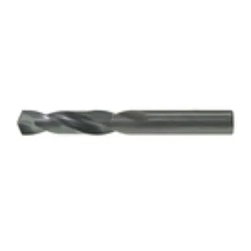 Drillco 380A009 Type C Heavy Duty Stub Length Screw Machine Length Drill, #9 Drill - Wire, 0.0787 in Drill - Decimal Inch, HSS, Black Oxide
