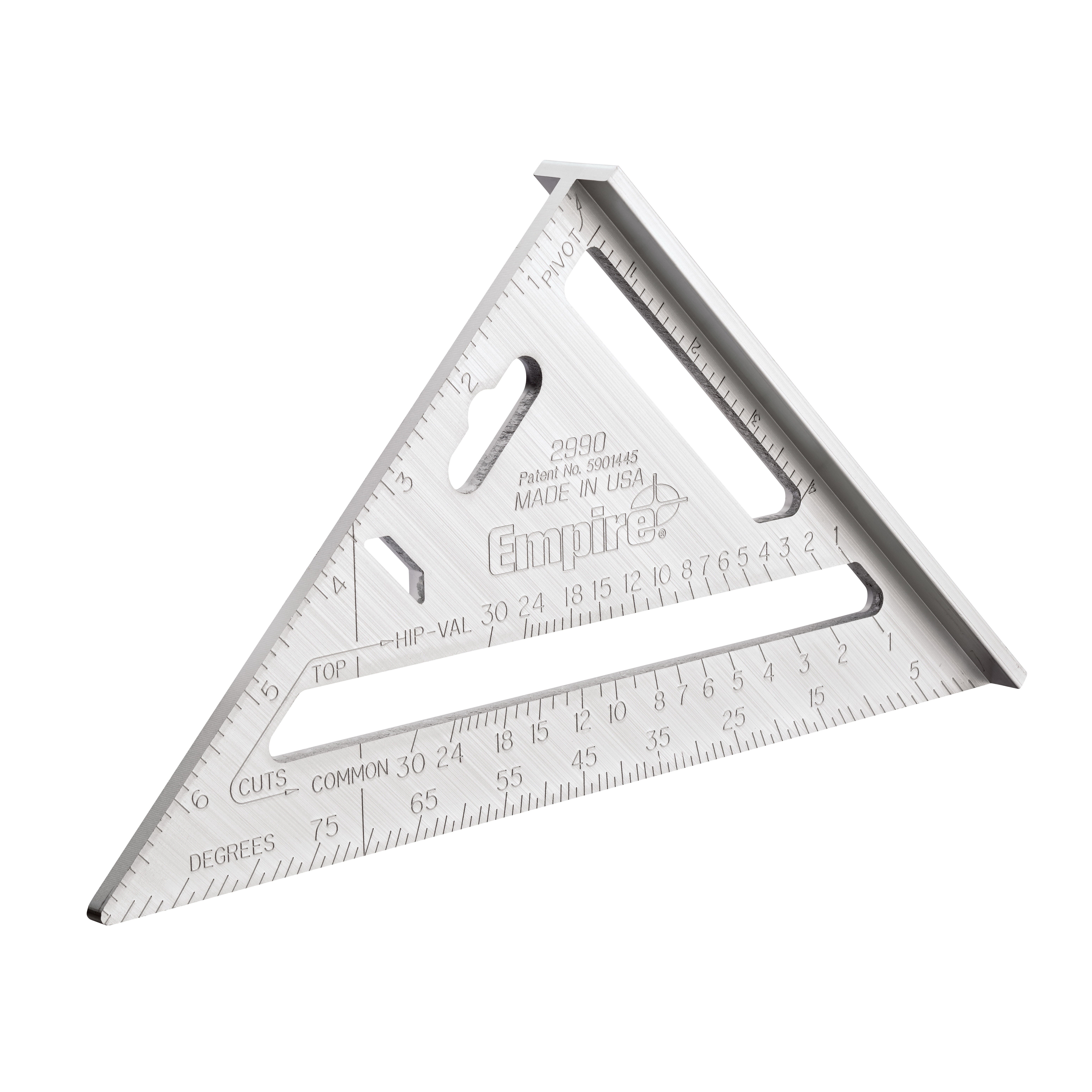 . Empire® 2990 Heavy Duty Rafter Square, 7 in L, 1/8 in Graduation, 7 ...