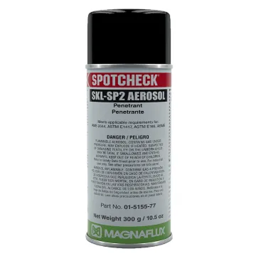 Magnaflux® 01-5155-78 Dye Penetrant, 12 oz Aerosol Can, Red